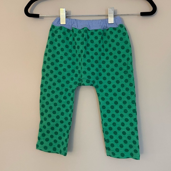 NWT Rag Mart Baby Funky Eclectic Green and Blue Owl Appliqué Matching Set Sz 80 - Picture 4 of 5